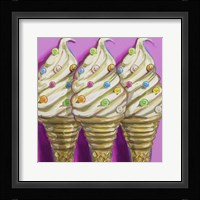 Ice Cream Faces Fine Art Print