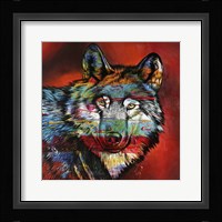 Electric Wolf Fine Art Print
