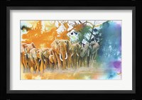 Elephant Tribe Fine Art Print
