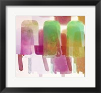 Popsicles I Framed Print