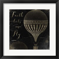 Gods Balloons II Framed Print