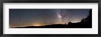 Galaxy On The Horizon Framed Print