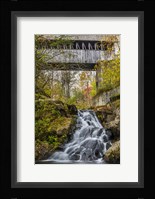 Mill Bridge Waterfall Fine Art Print