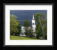 Stormy Steeple Fine Art Print