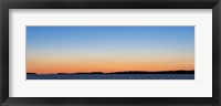 Sunset Over The St. Lawrence Fine Art Print