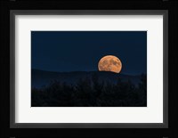 Supermoon Ridge Rise Fine Art Print