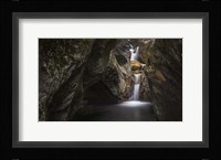 Texas Falls Framed Print