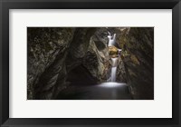 Texas Falls Framed Print