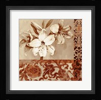 Portret Of White Lily Fine Art Print