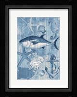 Coastal I Blue Fine Art Print