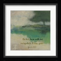 With Me Verse Fine Art Print