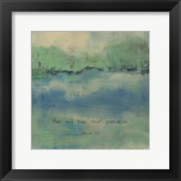 He Will Be Our Peace Verse Fine Art Print