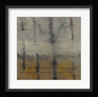 Faith Is Verse Fine Art Print