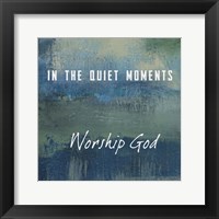 Worship God Fine Art Print