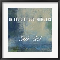 Seek God Fine Art Print
