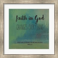 Faith in God Fine Art Print