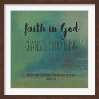 Faith in God Fine Art Print