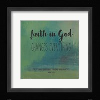Faith in God Fine Art Print
