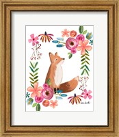 Floral Fox Fine Art Print