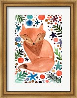 Watercolor Fox Fine Art Print