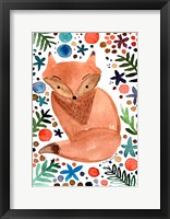 Watercolor Fox Fine Art Print