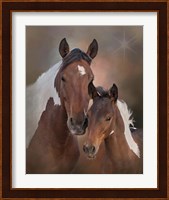 S'more & Chippewa - S Steens Mustangs Fine Art Print
