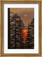 Smokey Sunset - Crater Lake Fine Art Print