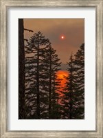 Smokey Sunset - Crater Lake Fine Art Print