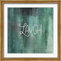 Laugh Green Fine Art Print