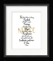 Nurse Prayer Fine Art Print