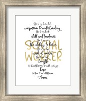 Social Worker Prayer Fine Art Print