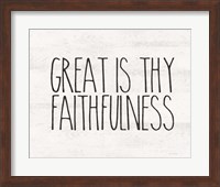 Faithfulness Fine Art Print