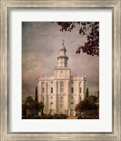 LDS St. George Temple Fine Art Print