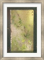 Bamboo Behind Frosted Glass Fine Art Print