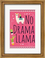 No Drama Llama Fine Art Print