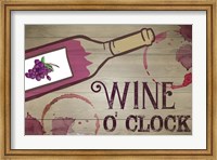 Wine O' Clock Fine Art Print