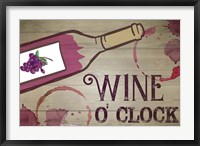 Wine O' Clock Fine Art Print