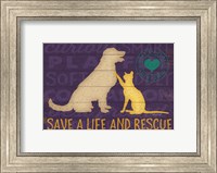 Save a Life Rescue Fine Art Print