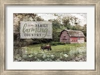 Farm, Family, Country Fine Art Print