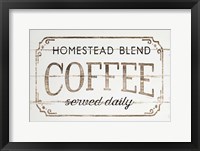 Homestead Coffee Fine Art Print