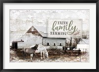 Faith, Family, Farming Fine Art Print