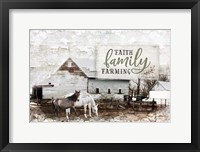 Faith, Family, Farming Fine Art Print