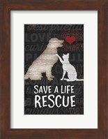 Save a Life - Rescue Fine Art Print