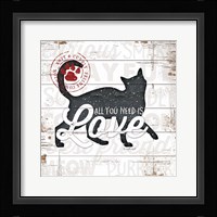 All You Need is Love - Cat Fine Art Print