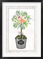 Floral Topiary II Fine Art Print