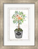 Floral Topiary II Fine Art Print