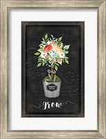 Floral Topiary IV Fine Art Print