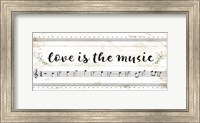 Love is the Music Fine Art Print