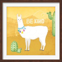 Be Kind Llama Fine Art Print