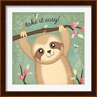 Take It Easy Sloth Fine Art Print